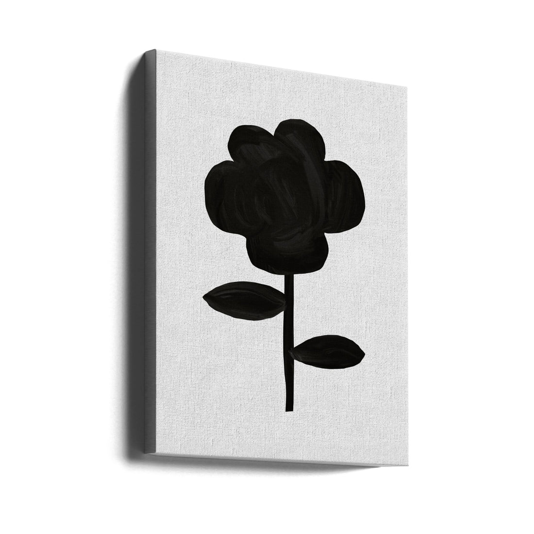 Botanical Romance by Orara Studio | Floral Black White, Large Canvas Wall Art Print | Artsy Earth