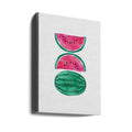 Watermelon Slices by Orara Studio | Fresh Green Fruit, Large Canvas Wall Art Print | Artsy Earth