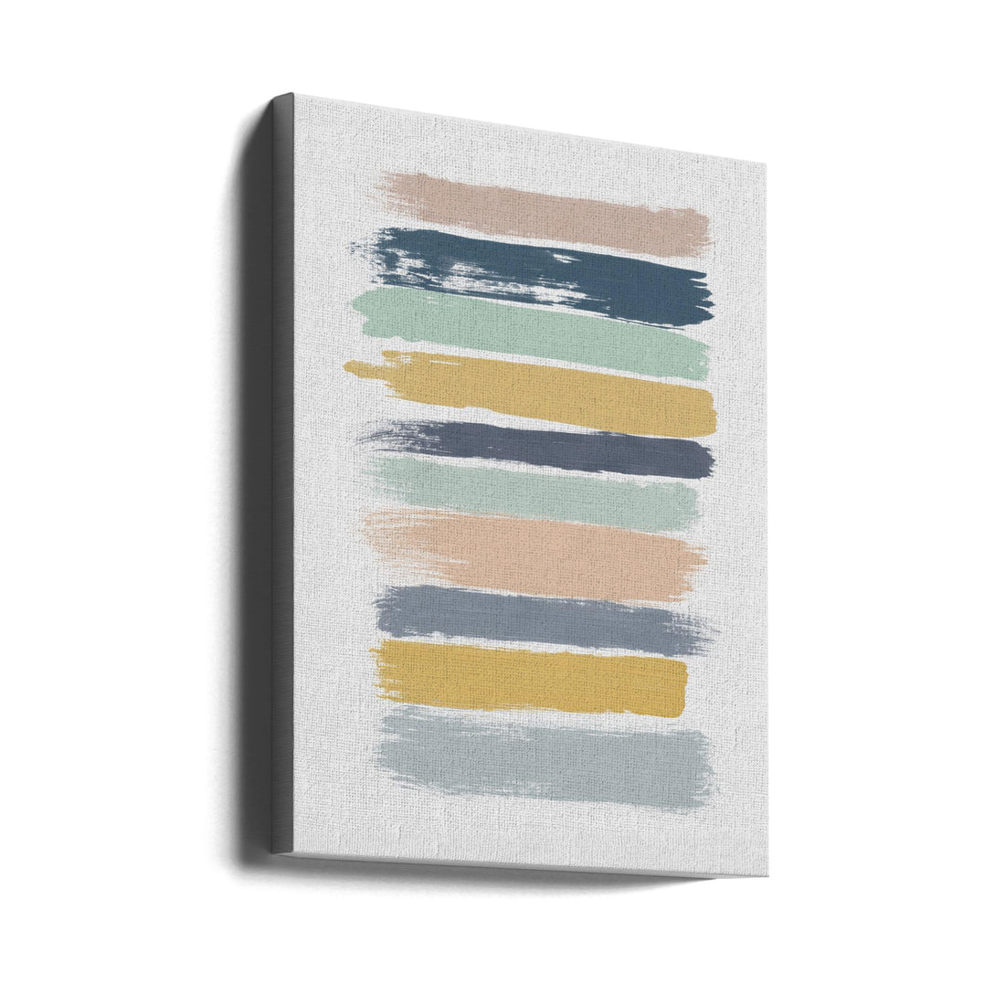 Pastel Stripes by Orara Studio | Abstract Pastel Painting, Large Canvas Wall Art Print | Artsy Earth