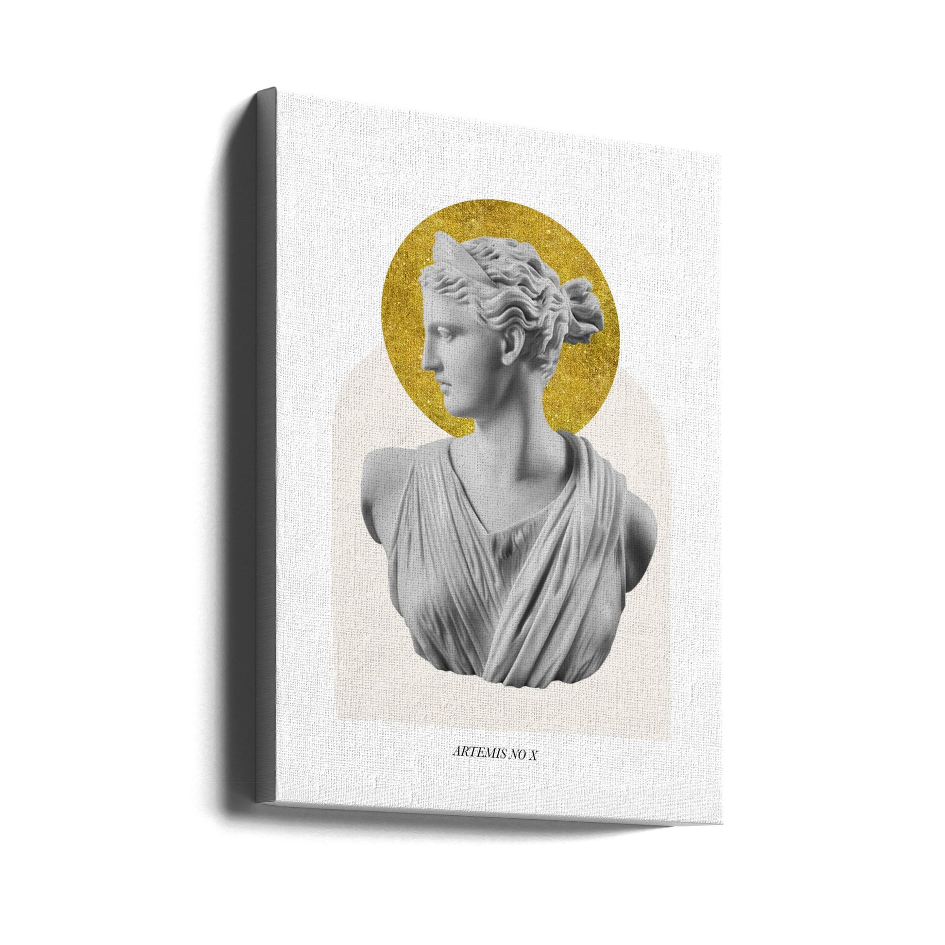 Gold Artemis Goddess by Grace Digital Art Co | Greek Mythology Art, Large Canvas Wall Art Print | Artsy Earth