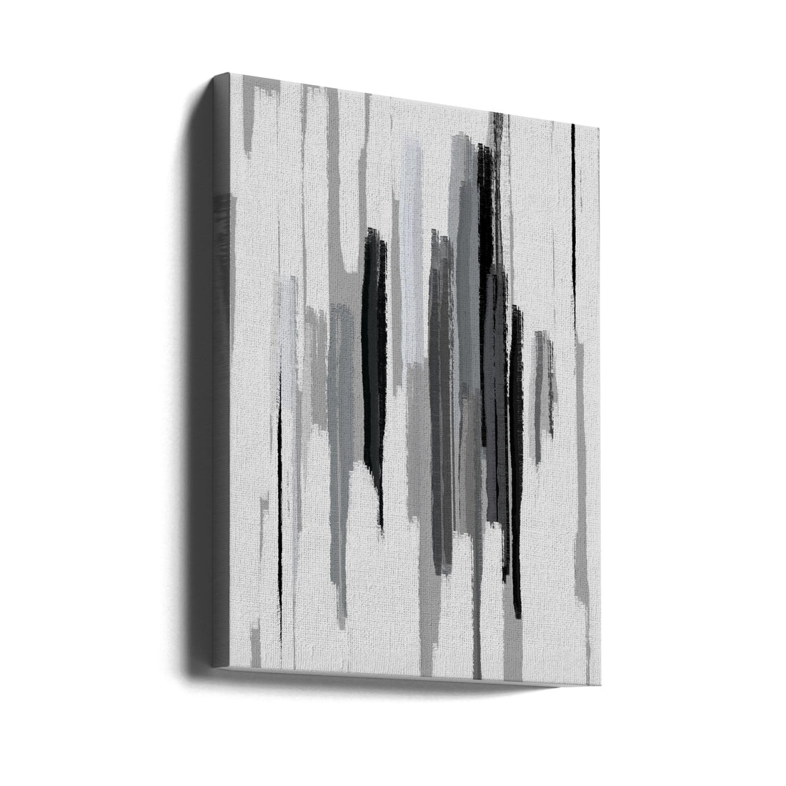 Raiders Town by Fun Qui | Abstract Blue Stripes, Large Canvas Wall Art Print | Artsy Earth