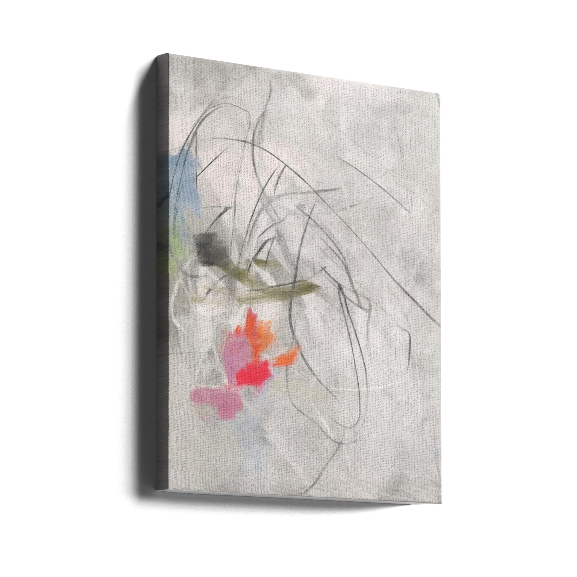 Freshness #1 by Alma | Abstract Minimalist Painting, Large Canvas Wall Art Print | Artsy Earth