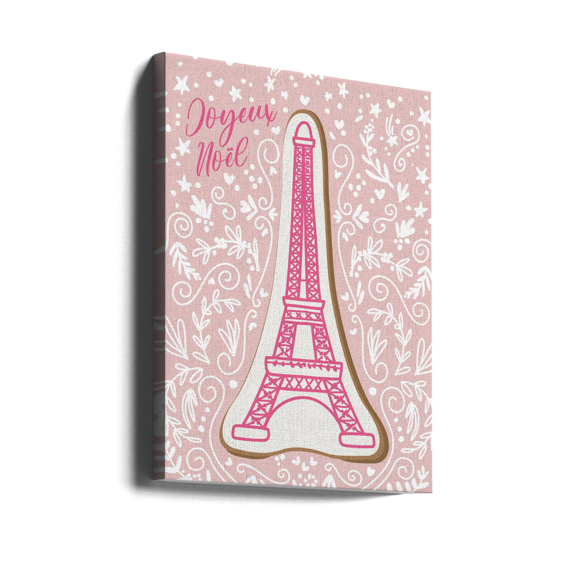 Eiffel Tower Cookie by Rosana Laiz Blursbyai | Christmas Gingerbread Paris, Large Canvas Wall Art Print | Artsy Earth