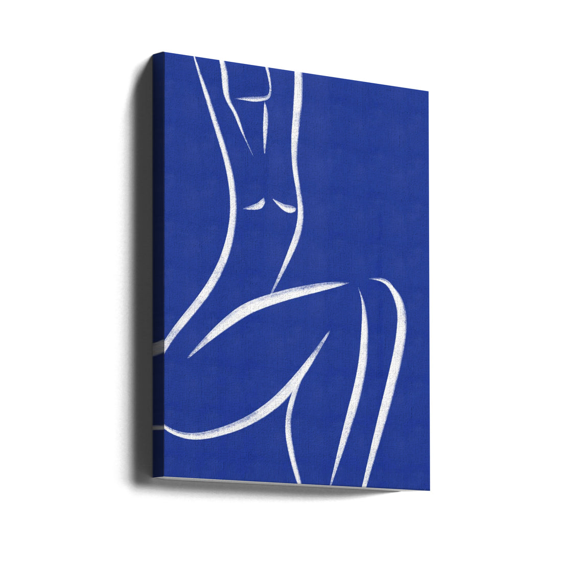 Lady Body No. 7 by Anne-marie Volfova | Minimalist Line Art Nude, Large Canvas Wall Art Print | Artsy Earth