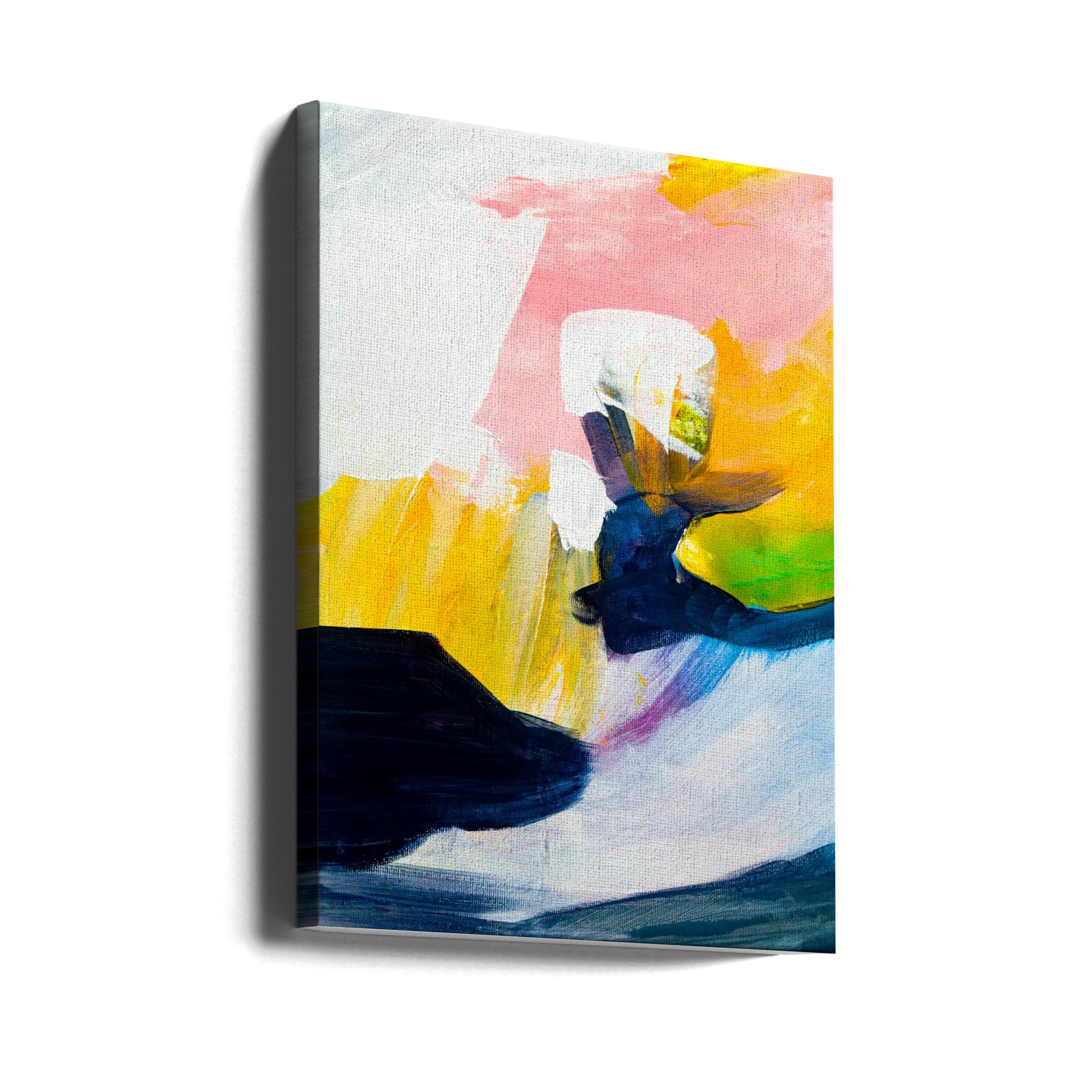 Abstract Strokes by Ejaaz Haniff | Abstract Painterly Illustration, Large Canvas Wall Art Print | Artsy Earth