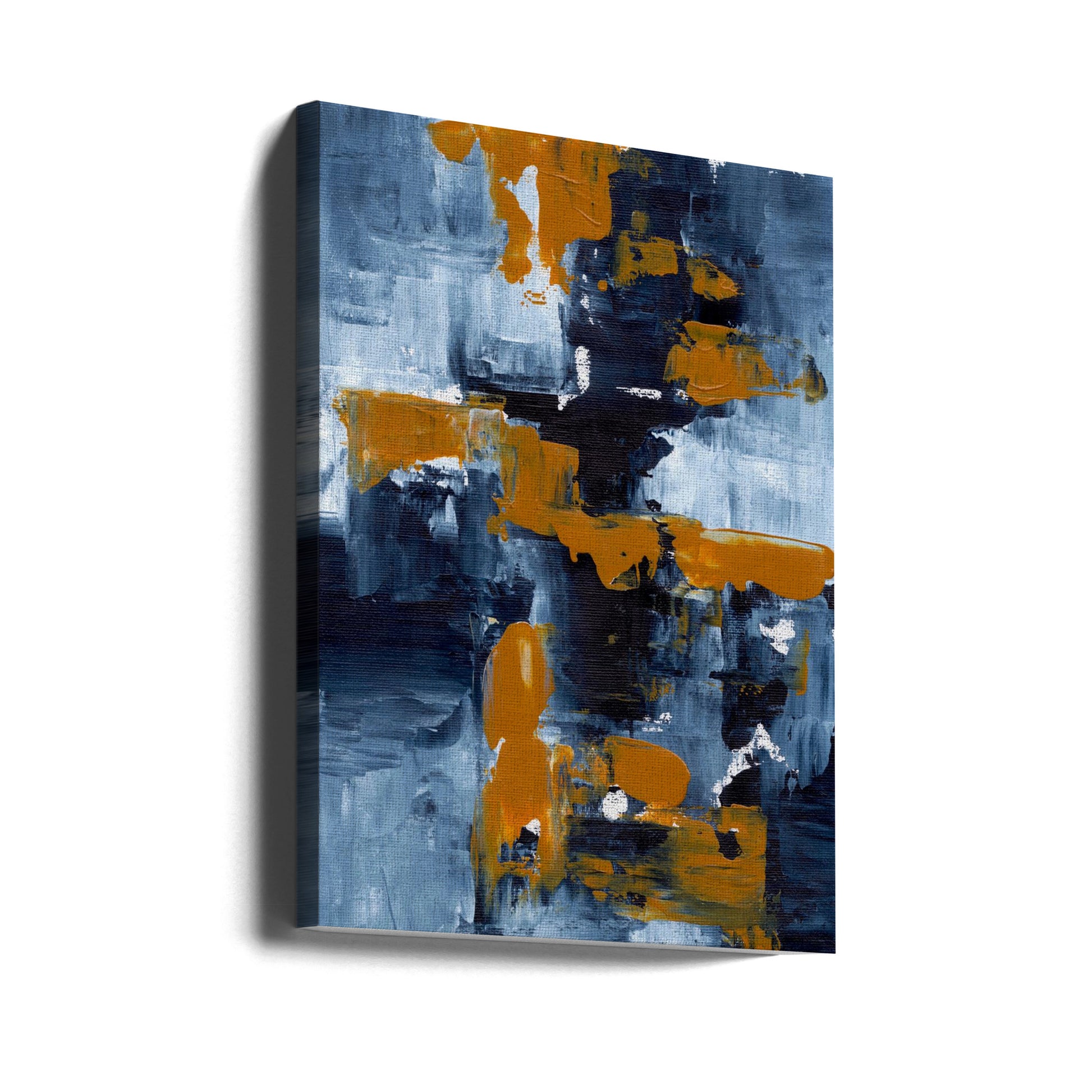 Gold Rush by Ejaaz Haniff | Abstract Painterly Expression, Large Canvas Wall Art Print | Artsy Earth