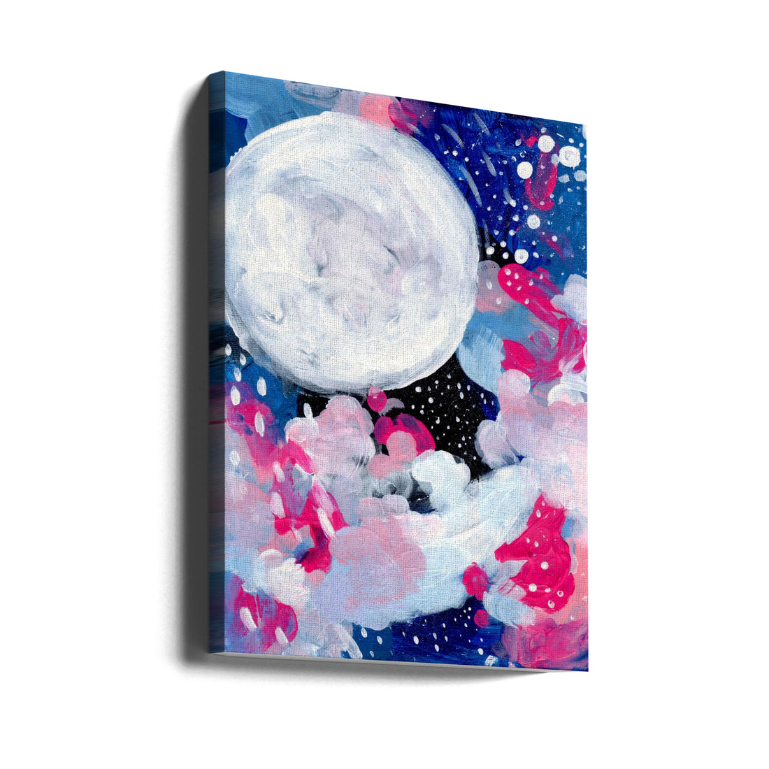 Magic Moon by Ejaaz Haniff | Starry Night Universe, Large Canvas Wall Art Print | Artsy Earth