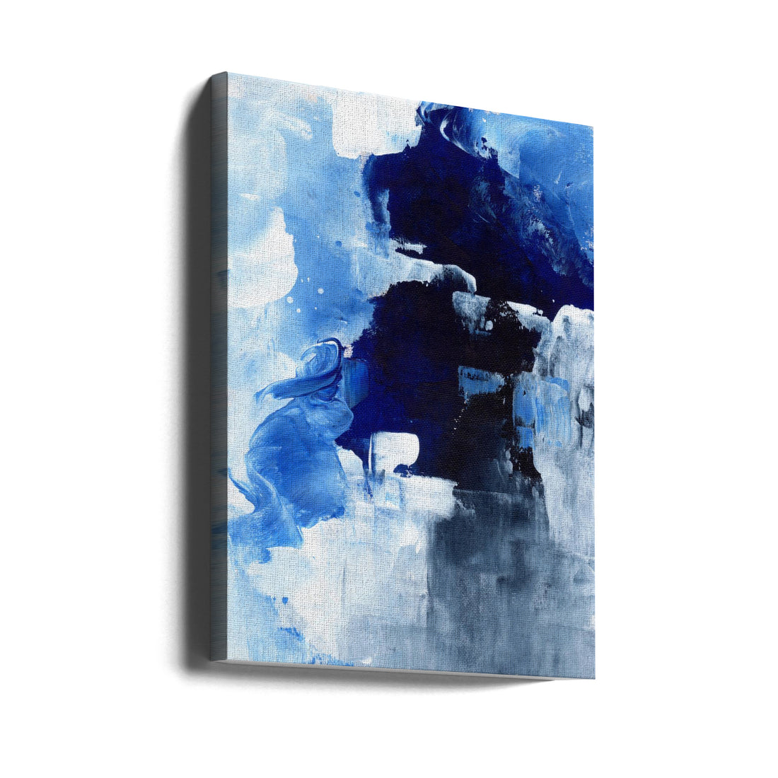 Winter Night by Ejaaz Haniff | Abstract Painted Expression, Large Canvas Wall Art Print | Artsy Earth