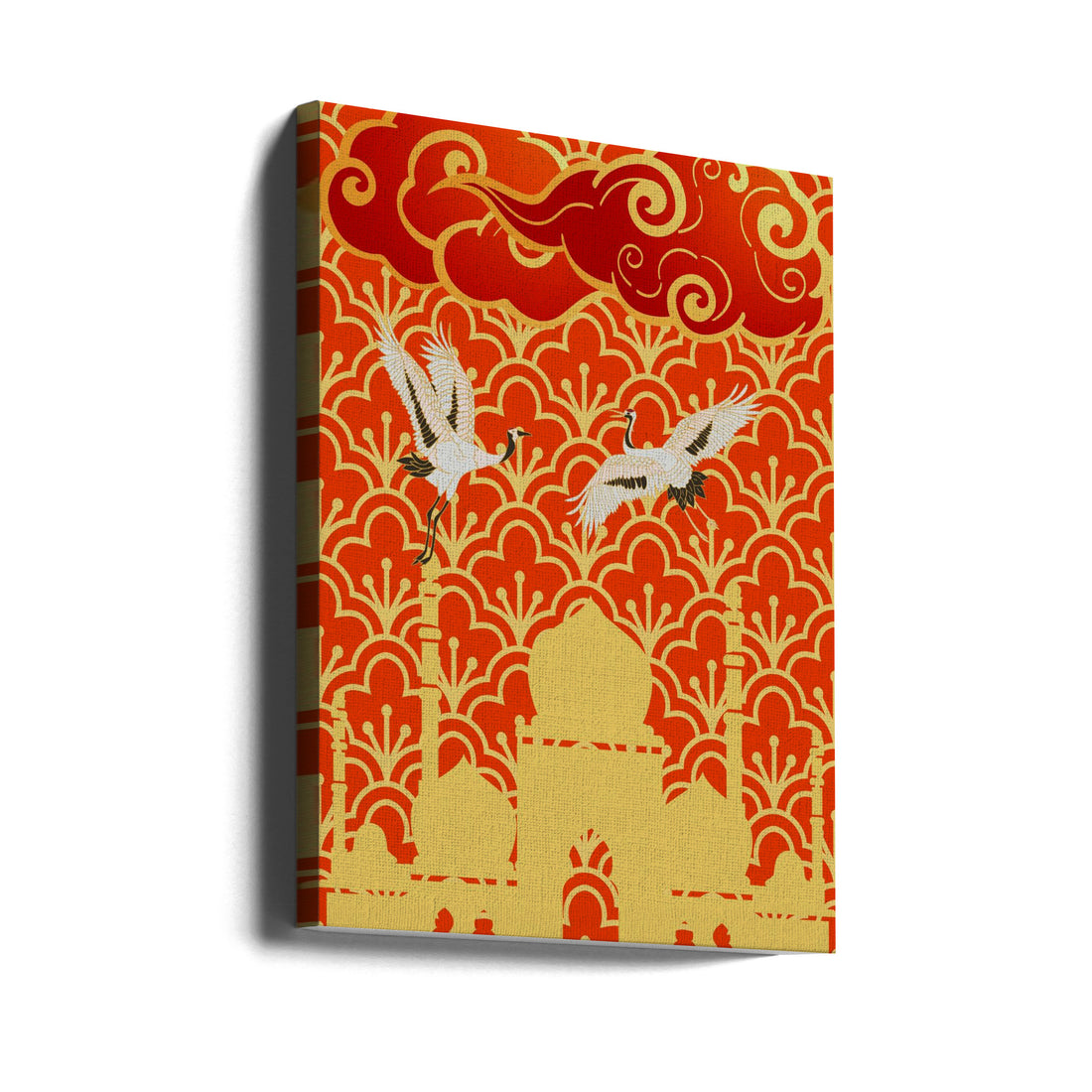 One Thousand and One Nights by Hussein Abdel Aal | Oriental Palace Pattern, Large Canvas Wall Art Print | Artsy Earth