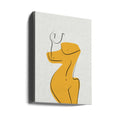 Minimalist Torso by Little Dean | Line Art Nude, Large Canvas Wall Art Print | Artsy Earth