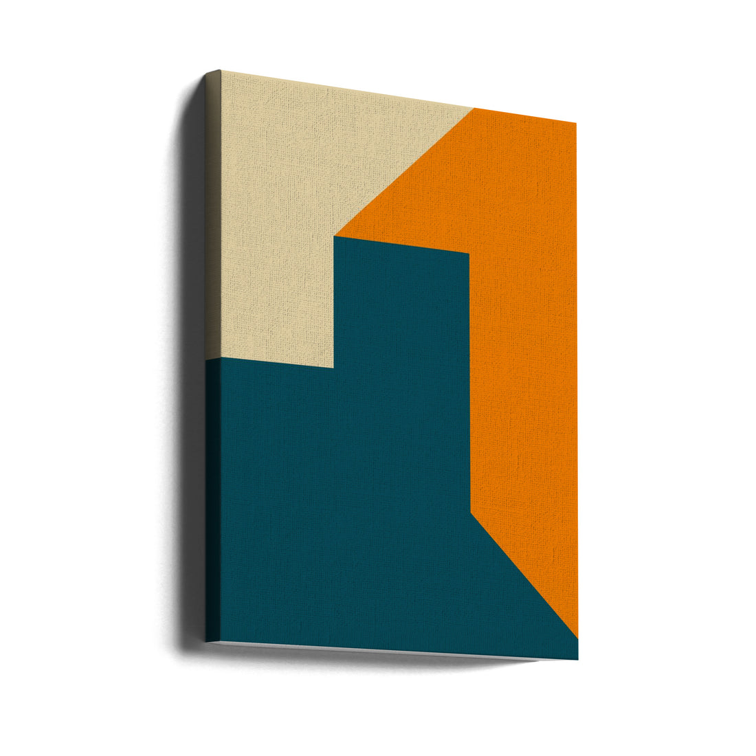 The Divider by Little Dean | Geometric Abstract Shapes, Large Canvas Wall Art Print | Artsy Earth