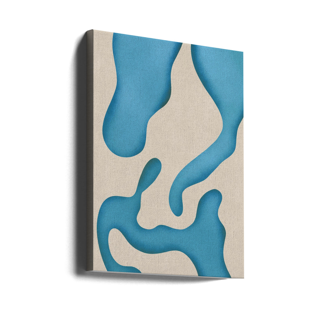 Abstract Liquid 03 by Little Dean | Pastel Abstract Illustration, Large Canvas Wall Art Print | Artsy Earth