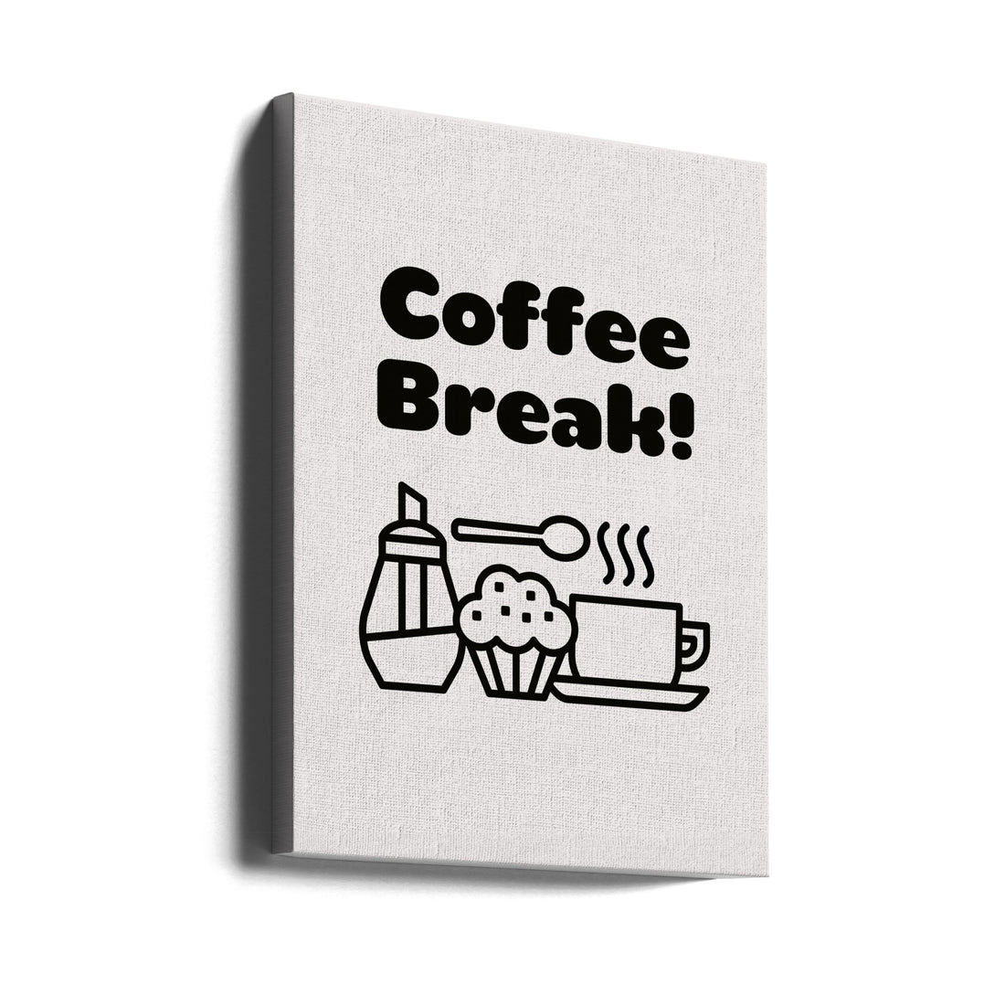 Coffee Break by Fine Fine Stuff | Coffee Cup Kitchen, Large Canvas Wall Art Print | Artsy Earth