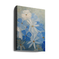 Soothing Blue by Angeles M. Pomata | Acrylic Floral Painting, Large Canvas Wall Art Print | Artsy Earth