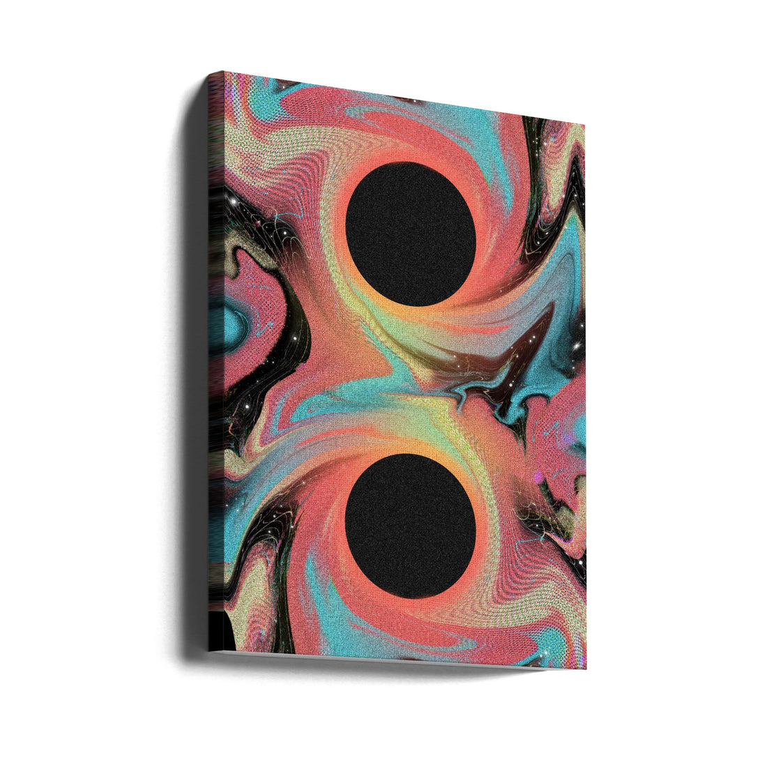 Psychedelic Black Hole by Amy Louise Baker | Space Galaxy Universe, Large Canvas Wall Art Print | Artsy Earth