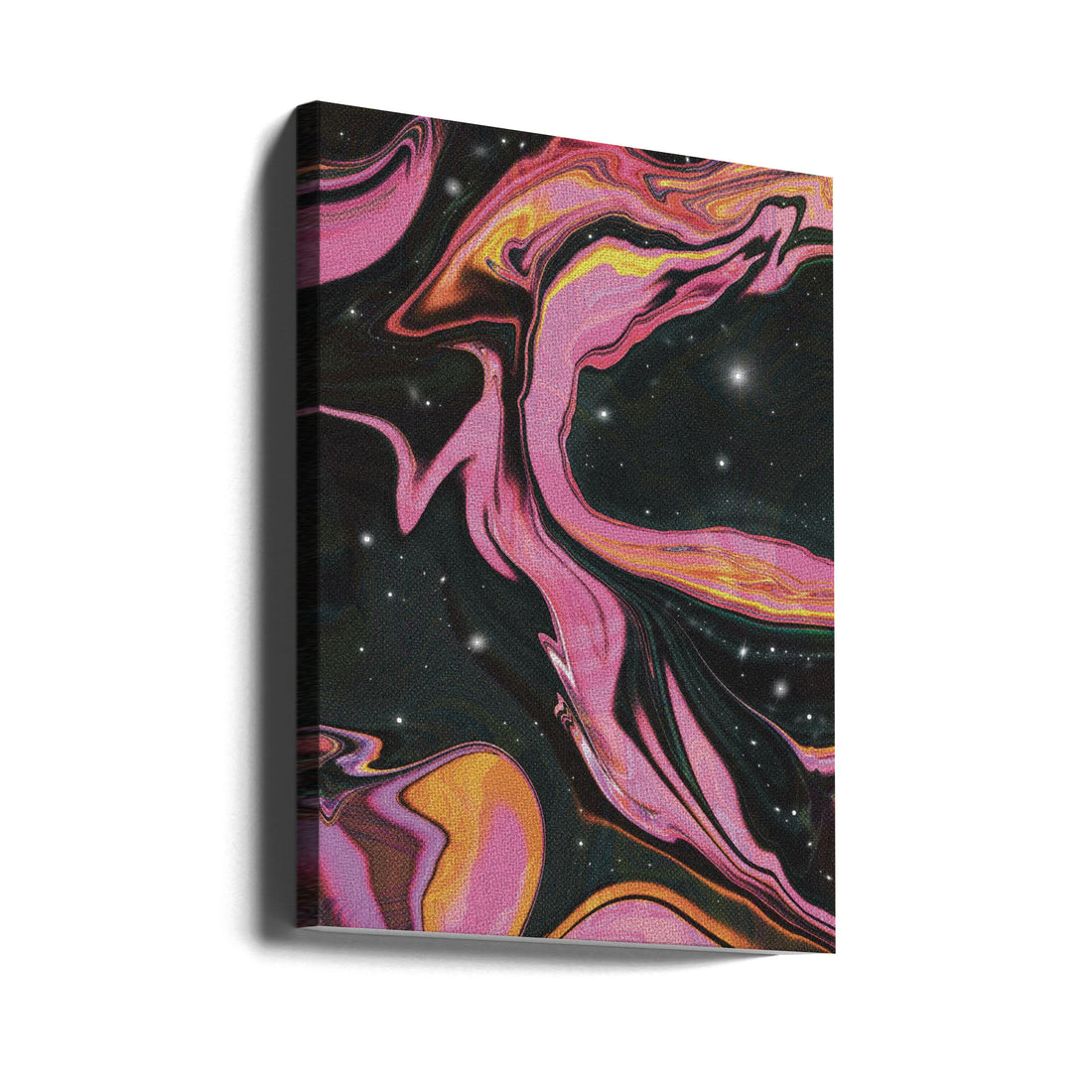 Pink Swirl Nebula by Amy Louise Baker | Space Galaxy Texture, Large Canvas Wall Art Print | Artsy Earth