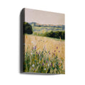 Oaks and Tall Grass by Claire Whitehead | Peaceful Landscape Painting, Large Canvas Wall Art Print | Artsy Earth