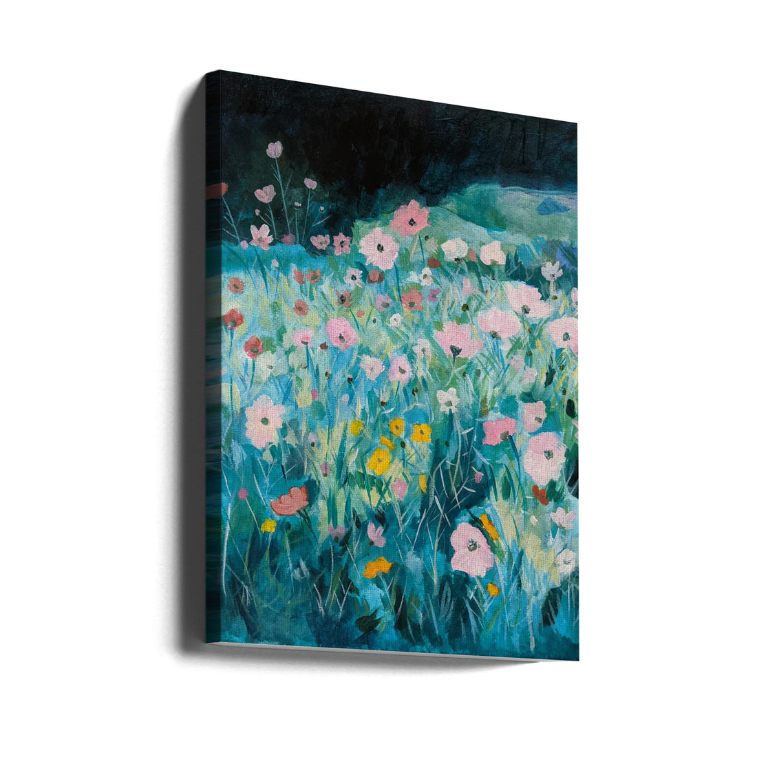 Cosmos Floral Art by Claire Whitehead | Botanical Flower Painting, Large Canvas Wall Art Print | Artsy Earth