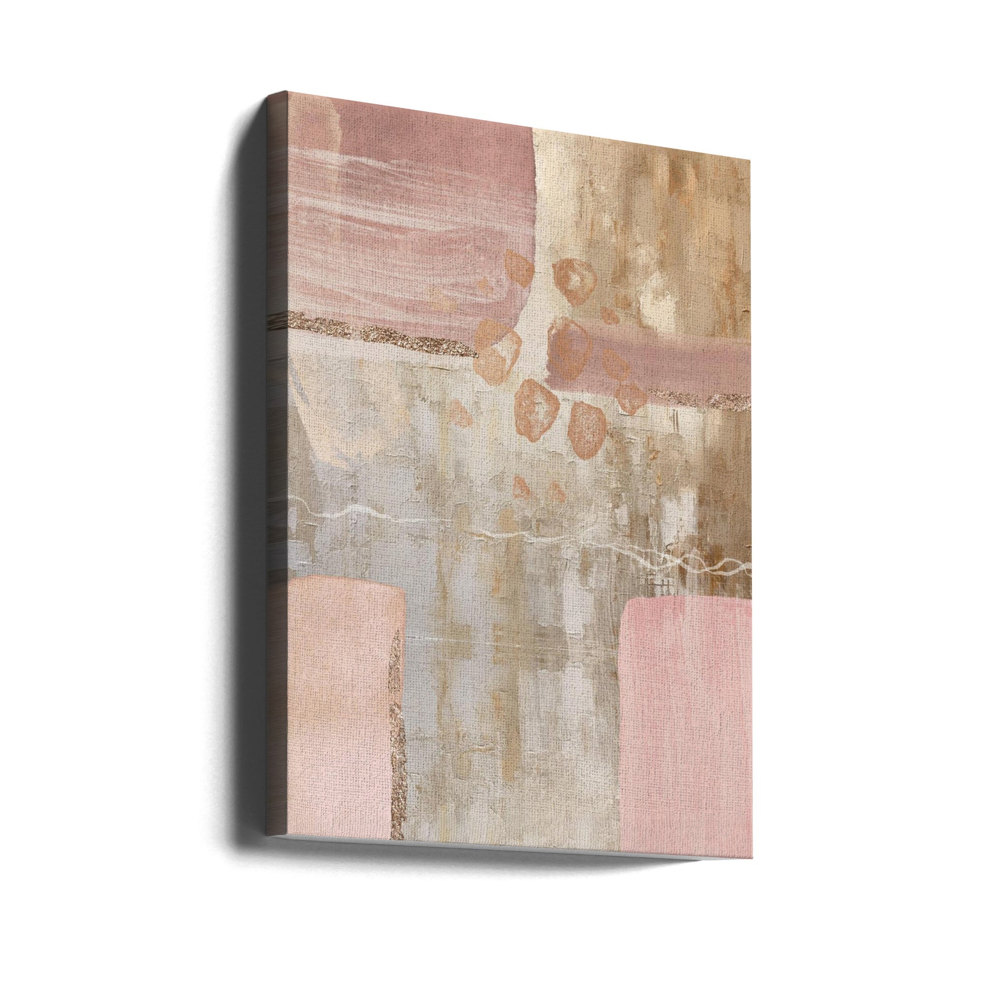 Glorious Pink by Sally Ann Moss | Abstract Pastel Painting, Large Canvas Wall Art Print | Artsy Earth