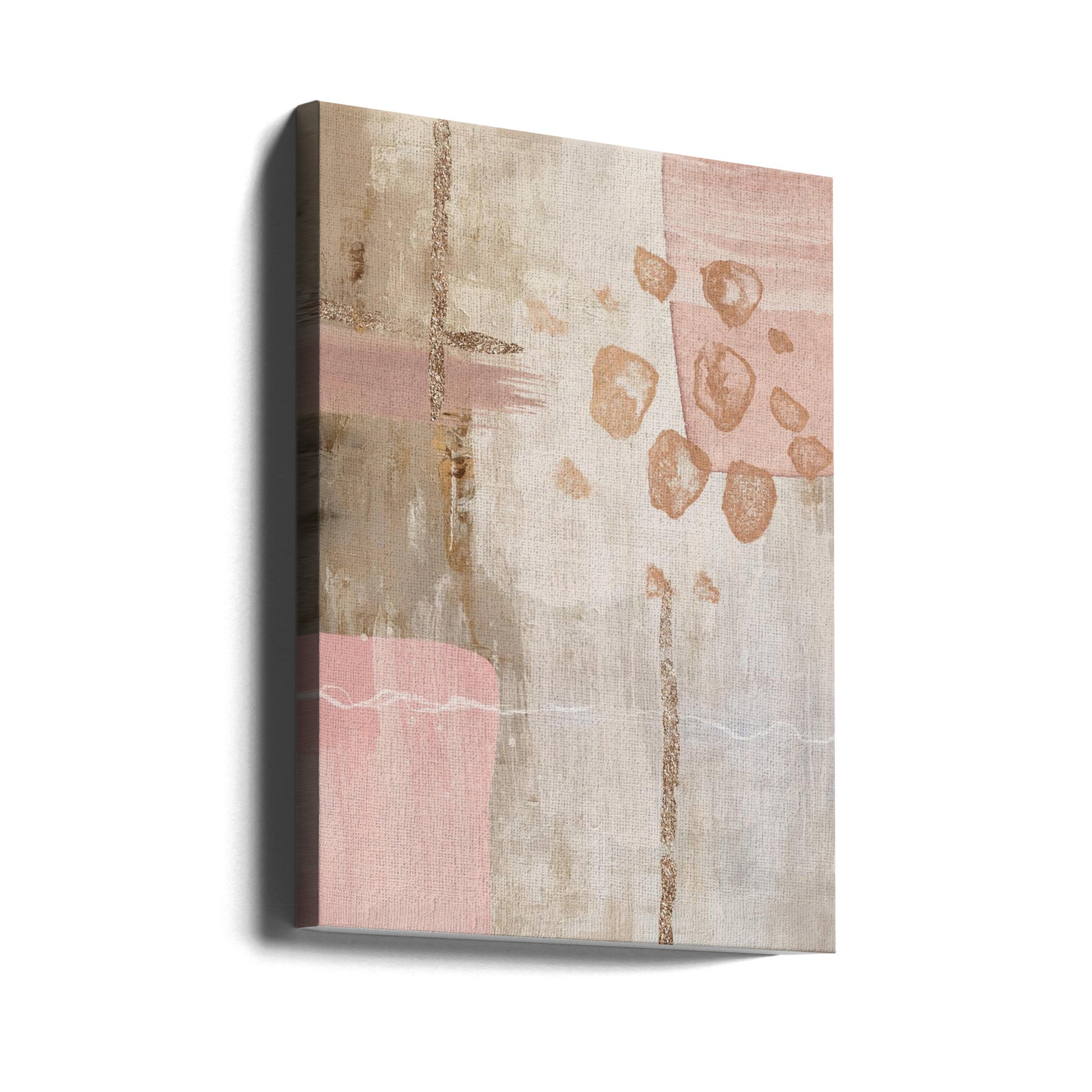 Glorious Pink by Sally Ann Moss | Abstract Pastel Painting, Large Canvas Wall Art Print | Artsy Earth