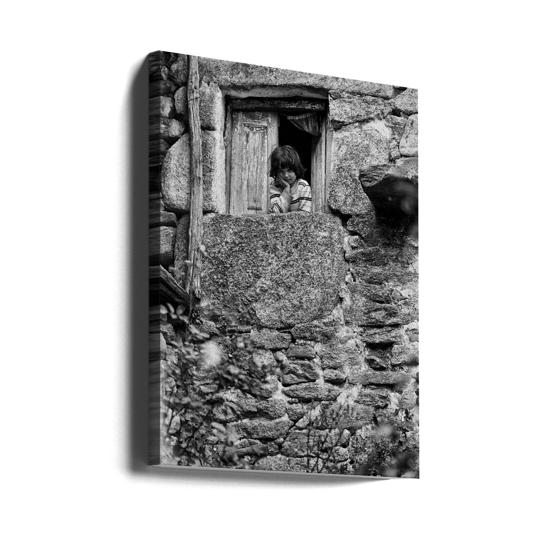 Urban Ruins Portrait by Eduardo Perez Sanchez | Child Historical Building, Large Canvas Wall Art Print | Artsy Earth