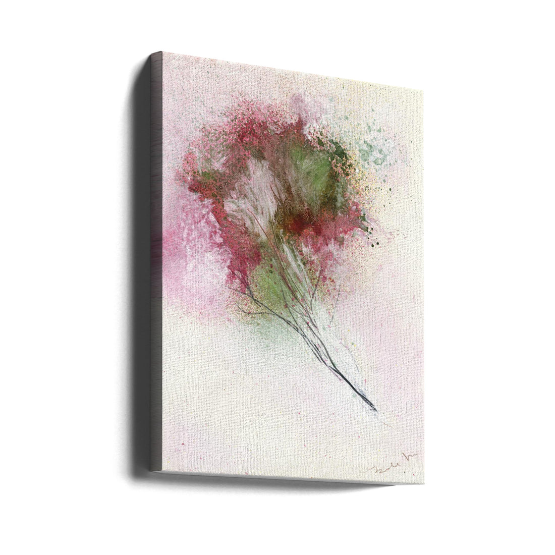 The Bouquet by Frederic Belaubre | Watercolor Floral Abstract, Large Canvas Wall Art Print | Artsy Earth