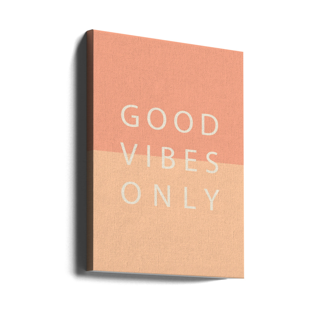 Good Vibes Only by Pictufy | Inspirational Typography Quote, Large Canvas Wall Art Print | Artsy Earth