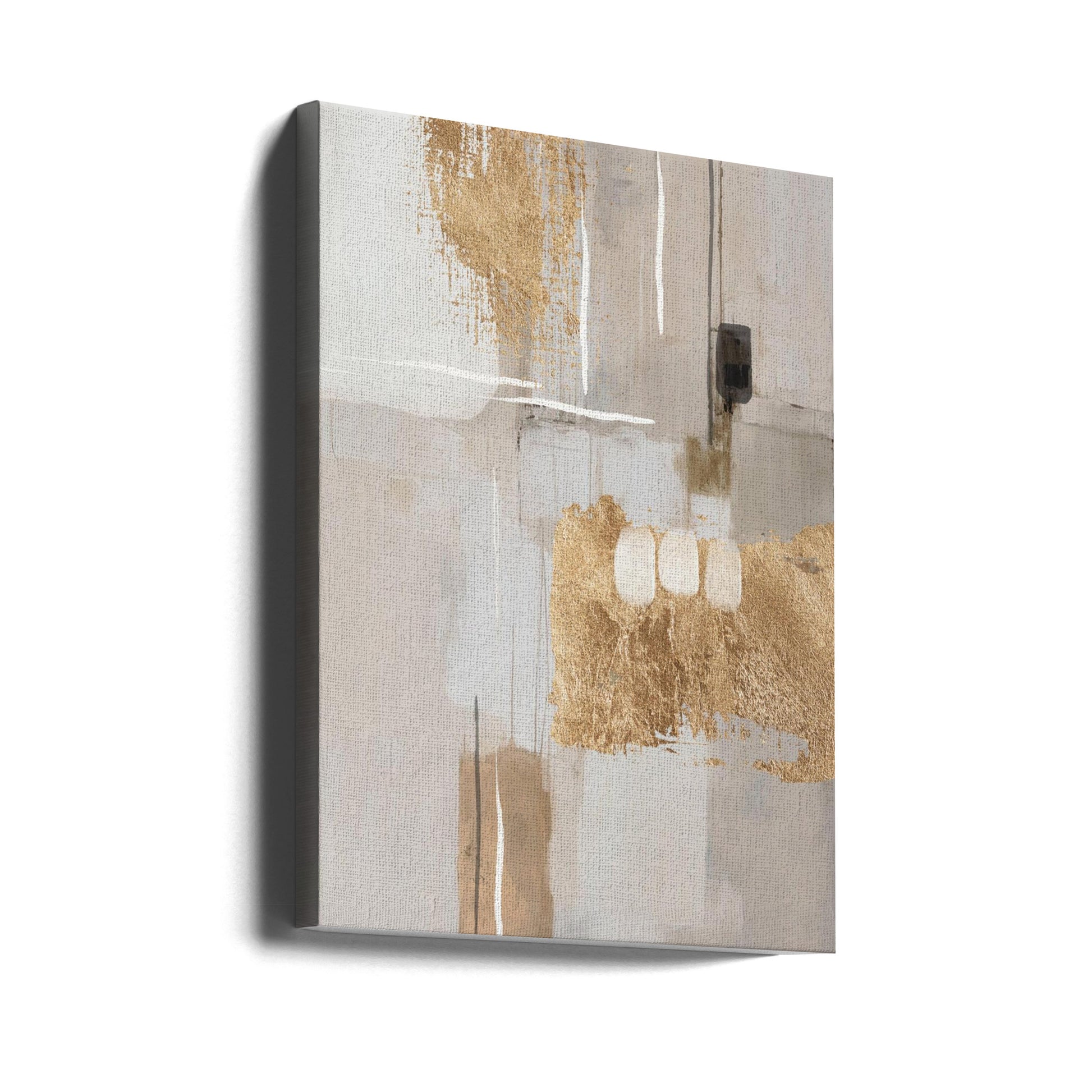 Golden Canvas by Sally Ann Moss | Abstract Painted Texture, Large Canvas Wall Art Print | Artsy Earth