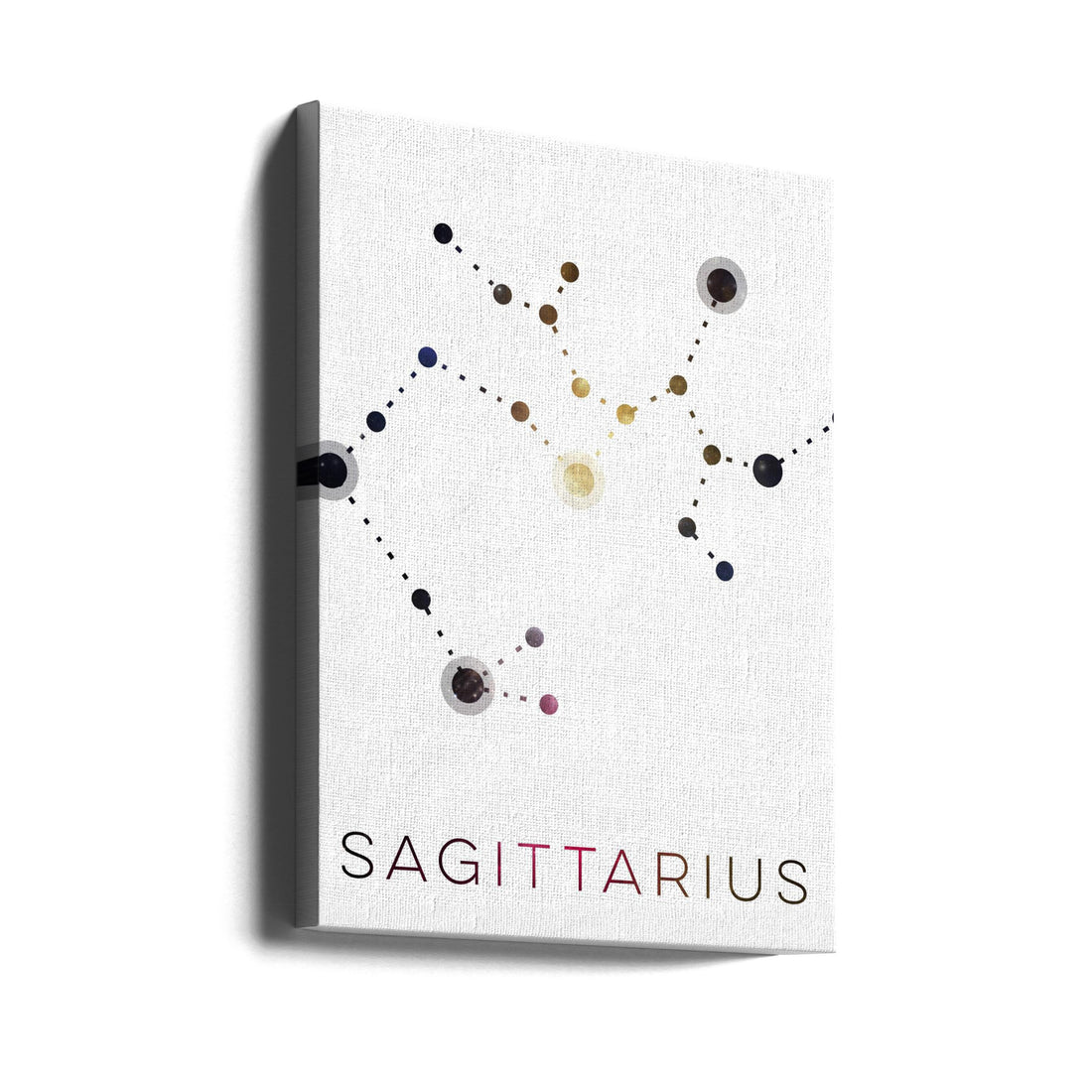 Sagittarius Zodiac Art by Emiliano Deificus | Astrological Inspirational Illustration, Large Canvas Wall Art Print | Artsy Earth