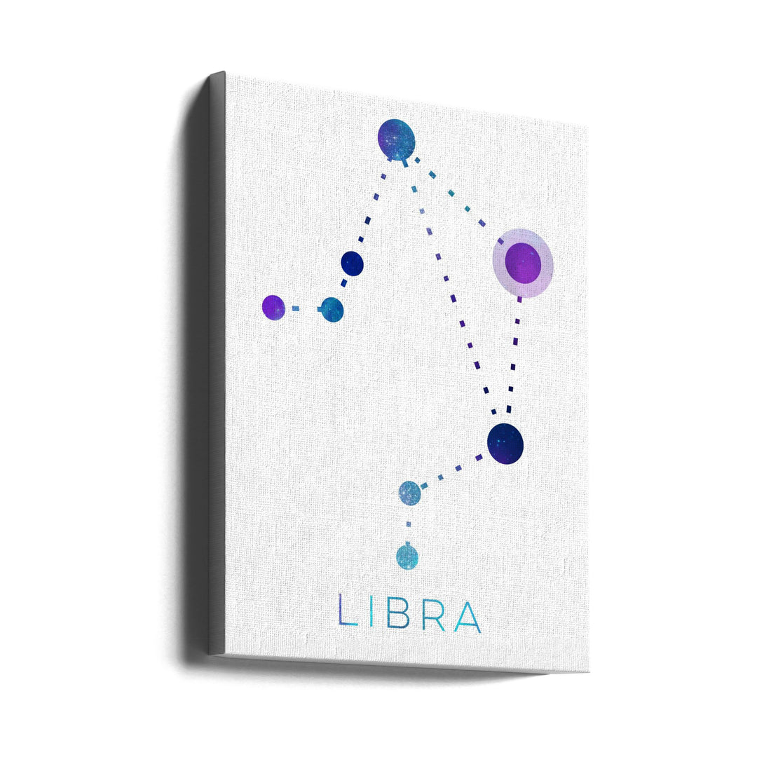 Libra Zodiac Art by Emiliano Deificus | Astrological Inspirational Design, Large Canvas Wall Art Print | Artsy Earth