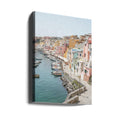 Procida Island by Henrike Schenk | Coastal Italian Village, Large Canvas Wall Art Print | Artsy Earth