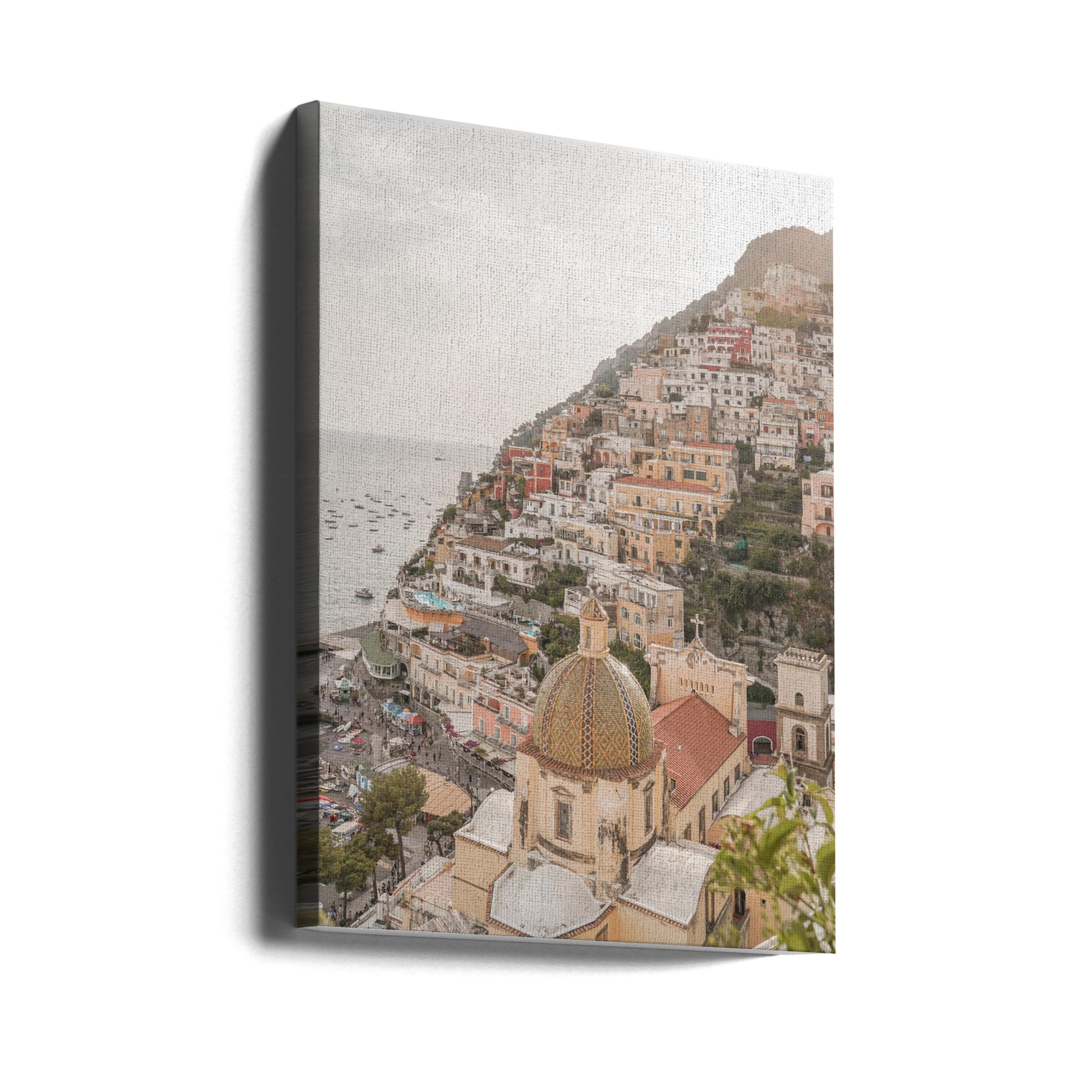 Positano Bliss by Henrike Schenk | Coastal Town Photography, Large Canvas Wall Art Print | Artsy Earth