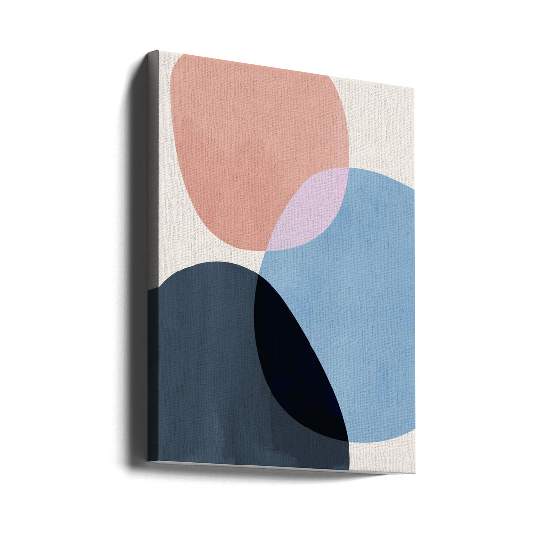 Abstract Watercolor by Mareike Böhmer | Minimal Abstract Shape, Large Canvas Wall Art Print | Artsy Earth