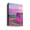 Trailer Life by Tom Windeknecht | Vintage Desert Camper, Large Canvas Wall Art Print | Artsy Earth