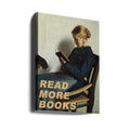 Read More Books by The Art Concept | Vintage Library Decor, Large Canvas Wall Art Print | Artsy Earth