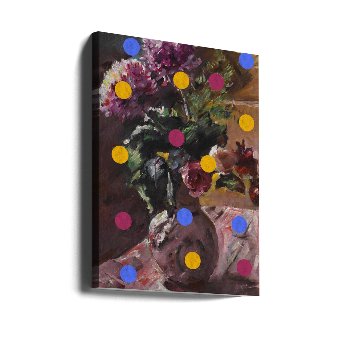 Classic Vase of Flowers by The Art Concept | Floral Still Life Art, Large Canvas Wall Art Print | Artsy Earth