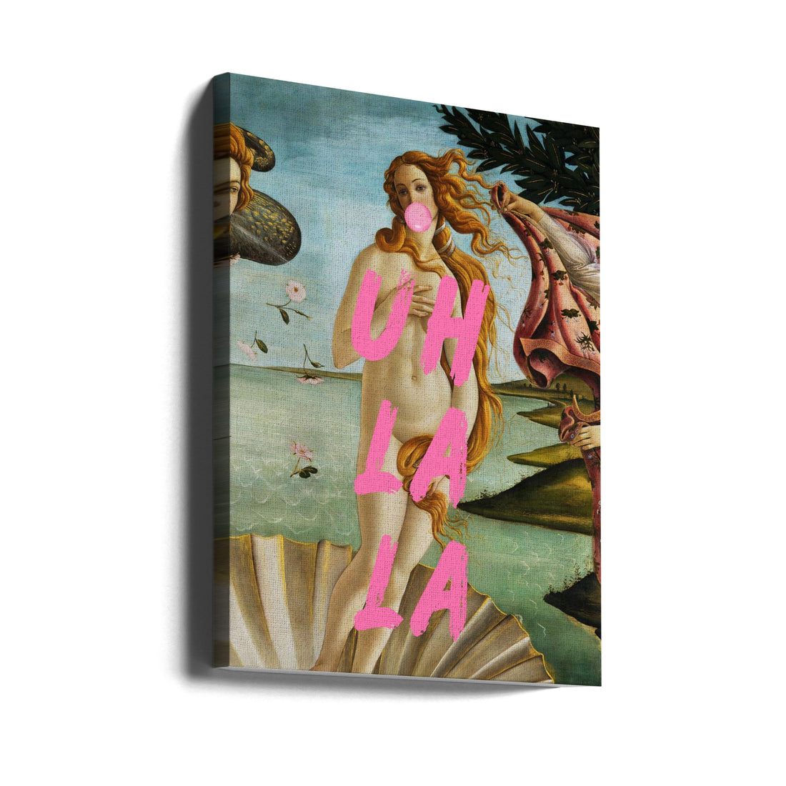 Birth of Venus Uh La La by The Art Concept | Classic Pop Art Venus, Large Canvas Wall Art Print | Artsy Earth