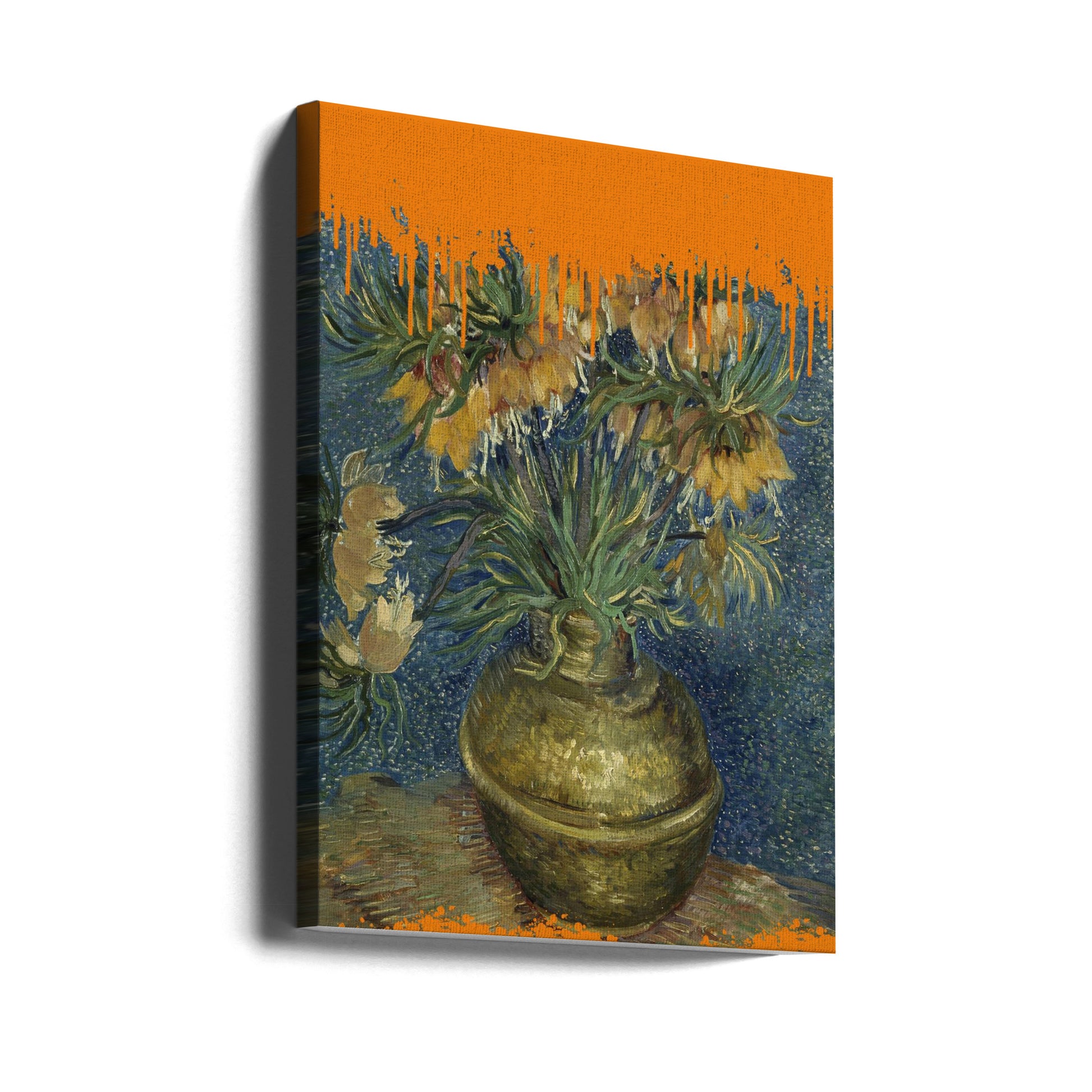 Collage Sunflowers by The Art Concept | Van Gogh Still Life, Large Canvas Wall Art Print | Artsy Earth