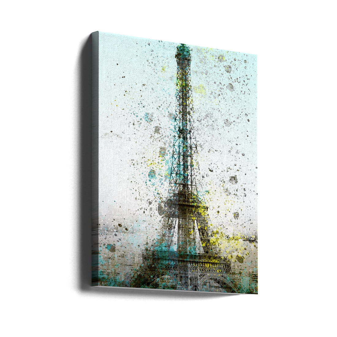 City Art Paris Eiffel by Melanie Viola | Digital Art Cityscape, Large Canvas Wall Art Print | Artsy Earth