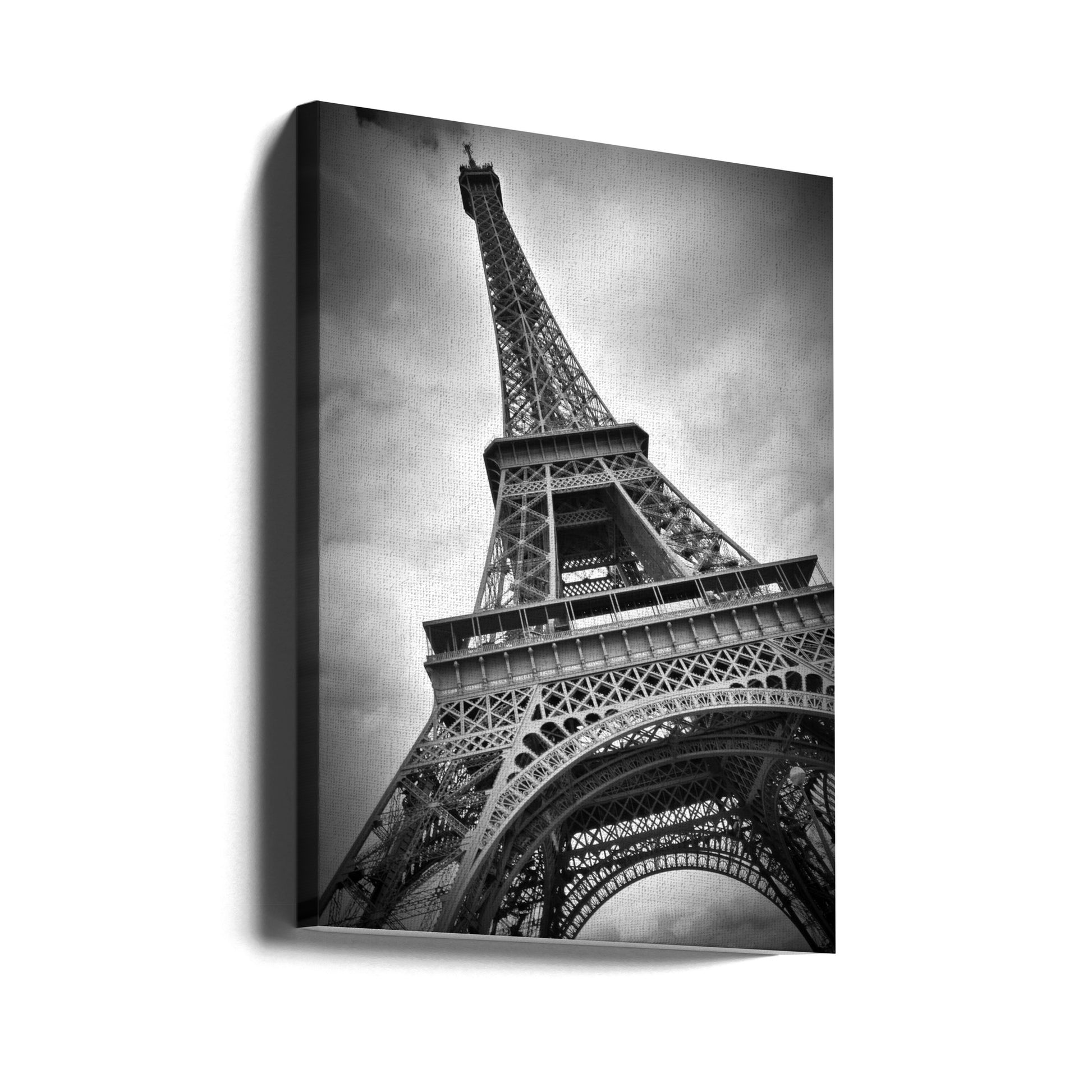 Paris Eiffel Tower by Melanie Viola | Famous Landmark Architecture, Large Canvas Wall Art Print | Artsy Earth