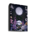 Moon Garden Reflections by Ec Mazur | Celestial Garden Landscape, Large Canvas Wall Art Print | Artsy Earth