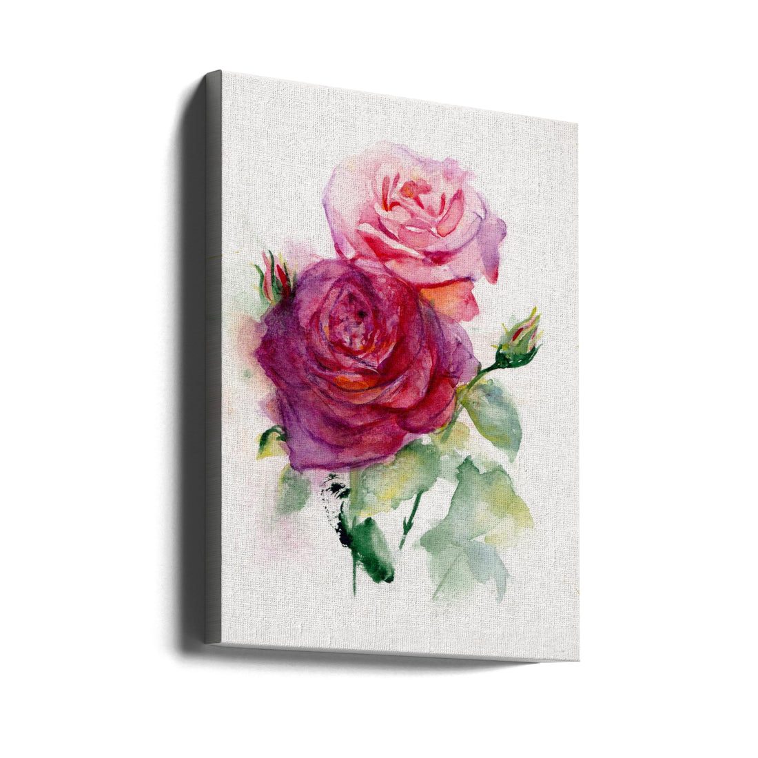 Rose June by Christine Lindstrom | Botanical Garden Roses, Large Canvas Wall Art Print | Artsy Earth