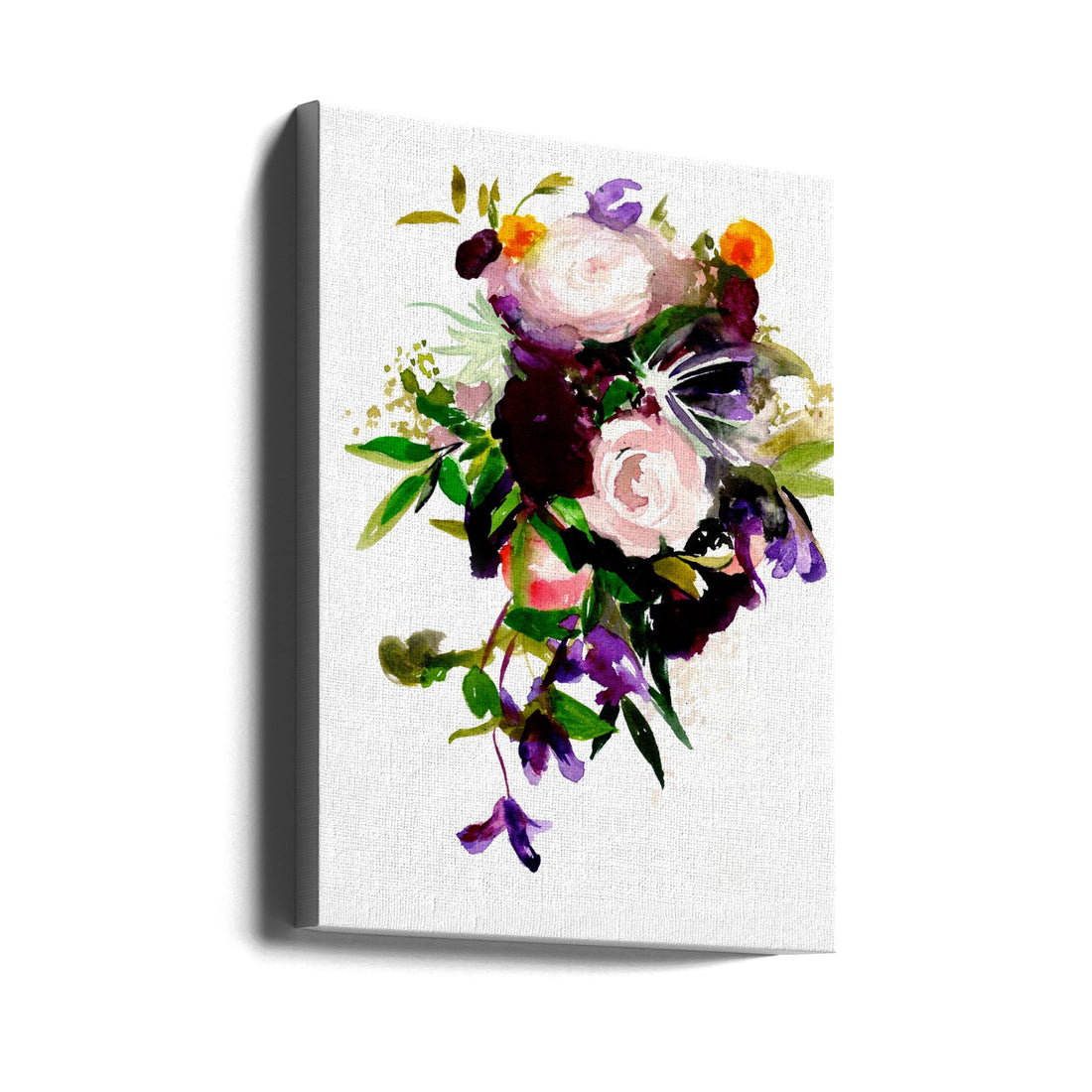 Katharine's Bouquet by Christine Lindstrom | Floral Design Bouquet, Large Canvas Wall Art Print | Artsy Earth