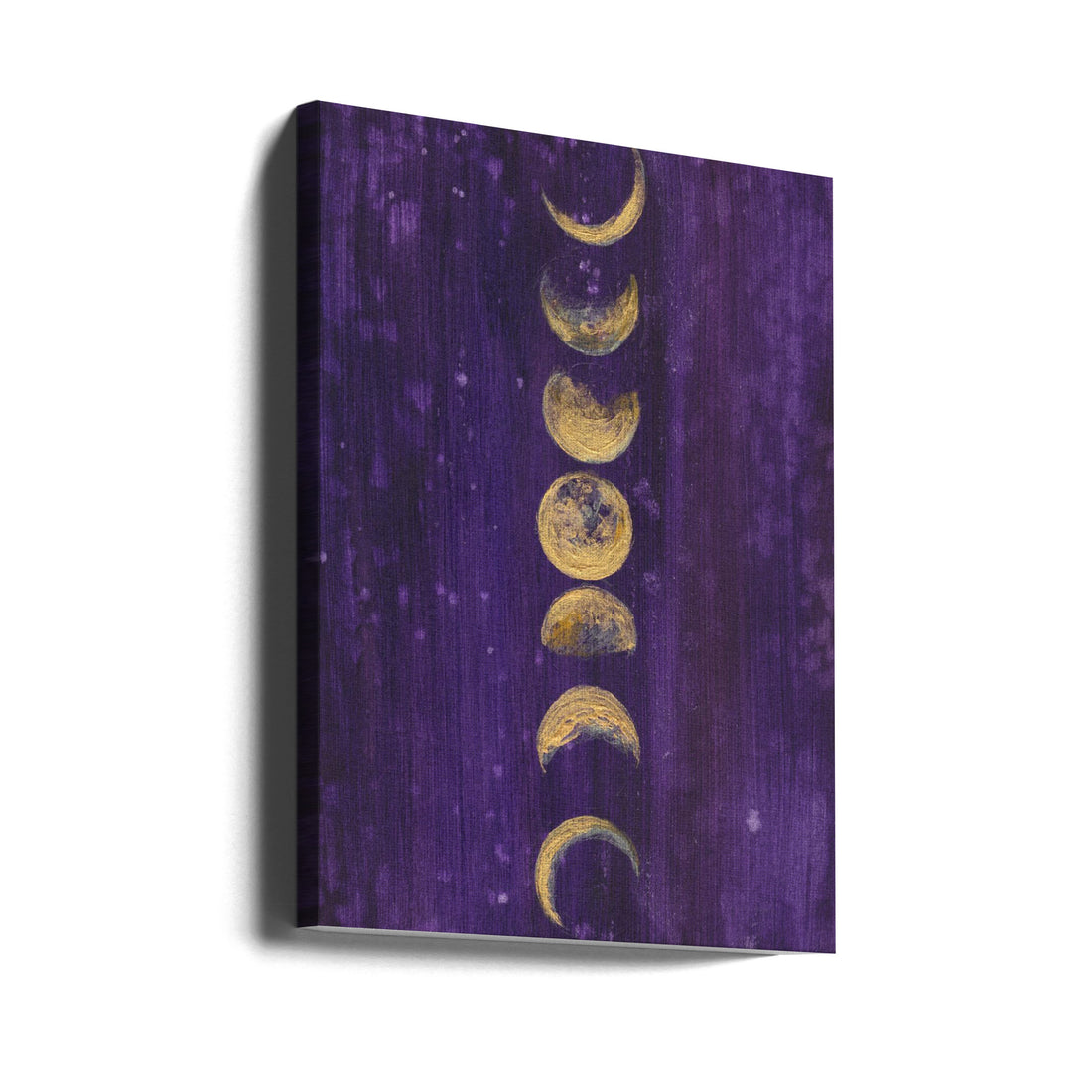 Moon Phases by Christine Lindstrom | Abstract Painted Art, Large Canvas Wall Art Print | Artsy Earth