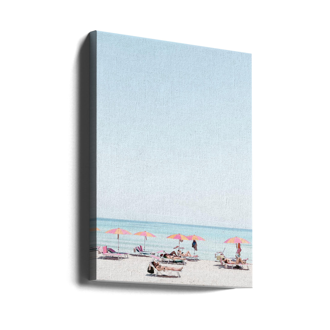 Beach Life by Photolovers | Coastal Beach Vacation, Large Canvas Wall Art Print | Artsy Earth