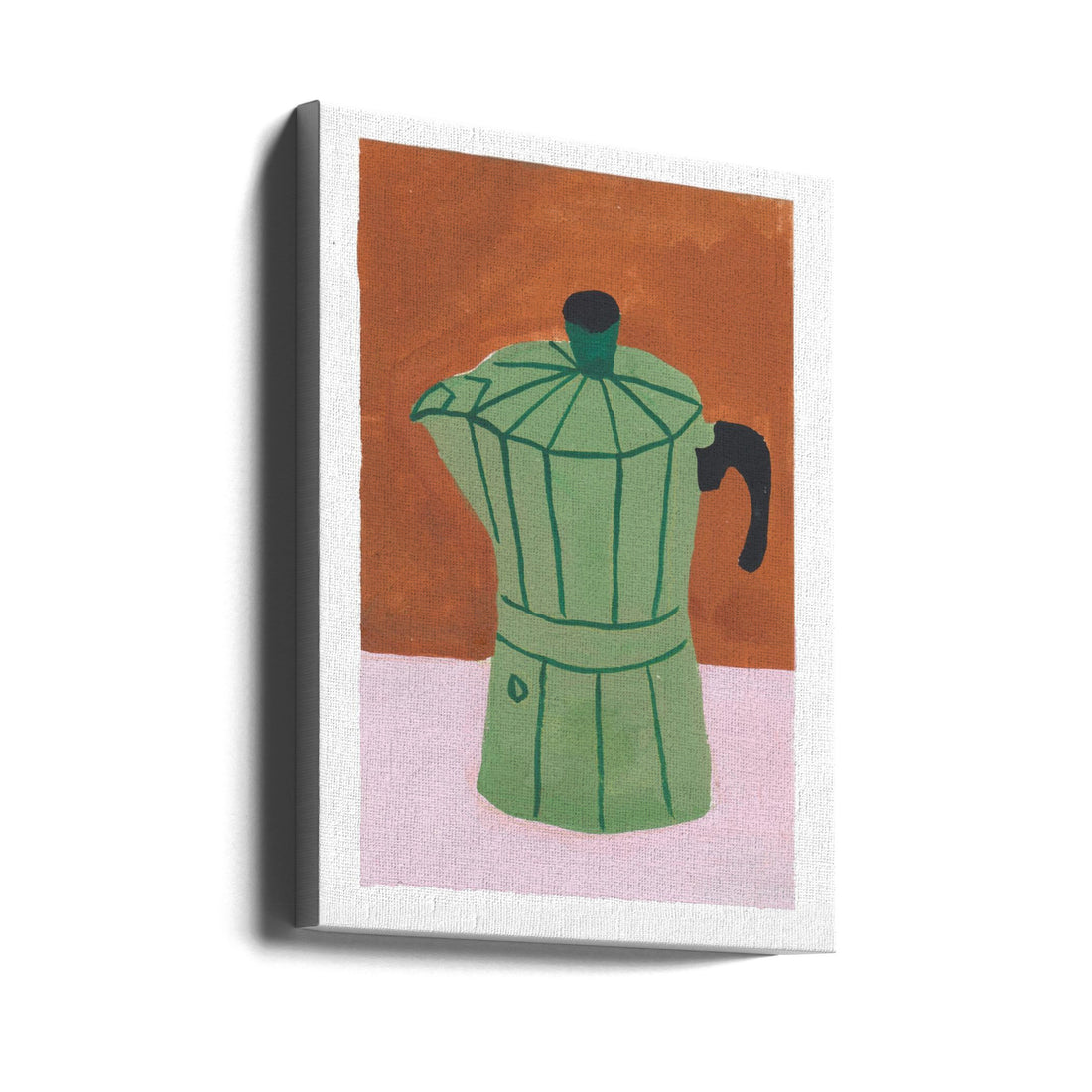 The Coffee Pot by Emma Make | Modern Kitchen Kitchenware, Large Canvas Wall Art Print | Artsy Earth