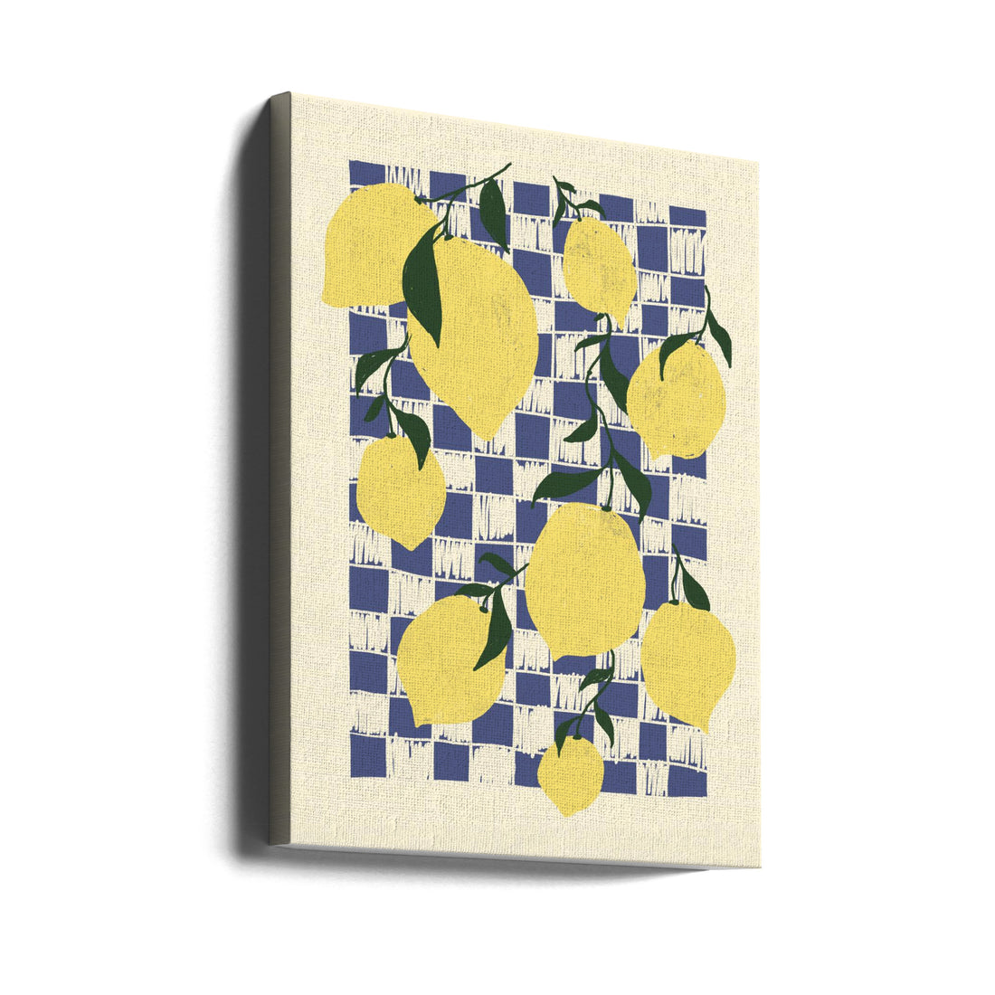 Italian Lemon Art by Studio Dolci | Mediterranean Summer Kitchen, Large Canvas Wall Art Print | Artsy Earth