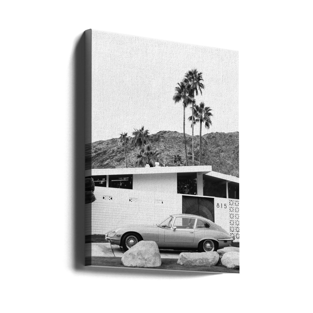 Palm Springs Ride II by Bethany Young | Vintage Desert Landscape, Large Canvas Wall Art Print | Artsy Earth