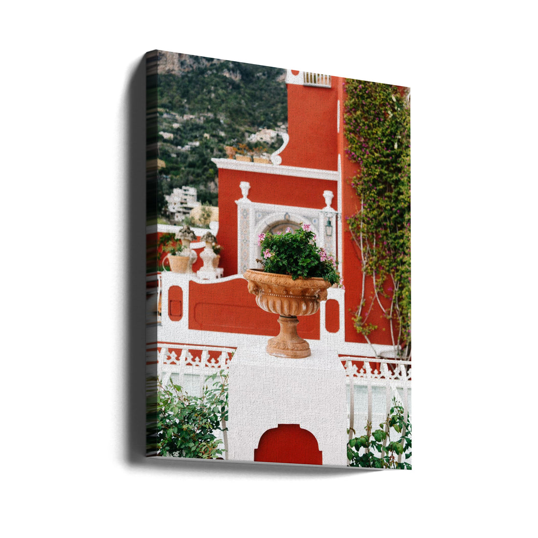 Rainy Positano IV by Bethany Young | Italian Coastal Architecture, Large Canvas Wall Art Print | Artsy Earth