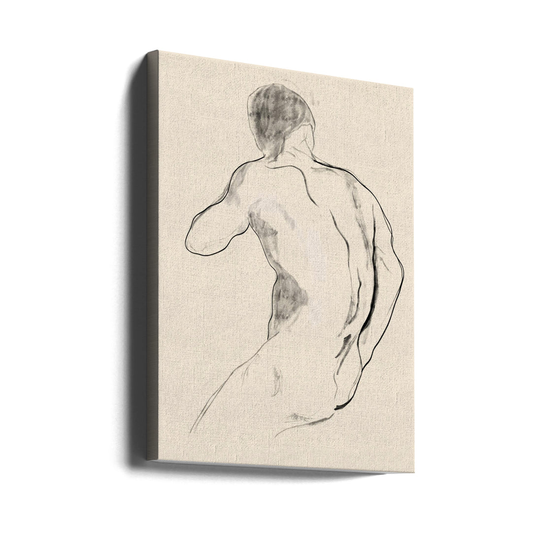 The Athlete by Roberto Moro | Figure Drawing Sketch, Large Canvas Wall Art Print | Artsy Earth